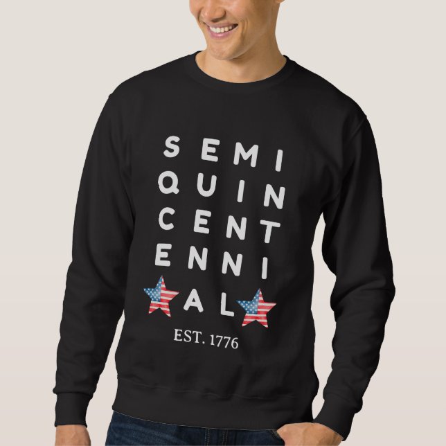 Moletom Semi quincentennial 250thAnniversary USA 1776–2026 (Frente)