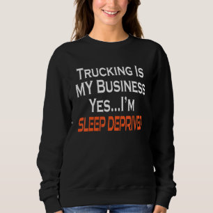 Moletom Semi Trailer Diesel Trucker Big Rig Sleep Privado