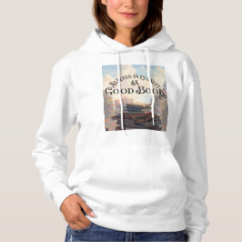 Moletom Sempre em busca de um bom livro, mulheres suando m