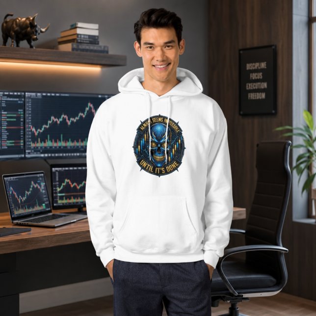 Moletom Sempre Parece Impossível Até Ser Feito Bitcoin (Image shown for illustration purposes only.)