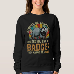 Moletom Sempre ser um Badger Vintage 70s 80s