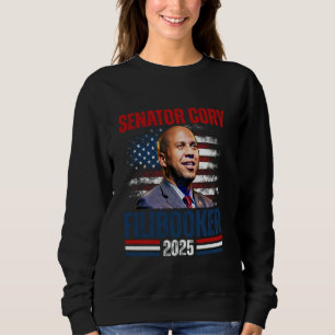 Moletom Senador Cory Booker Filibuster Cory FiliBooker Nov