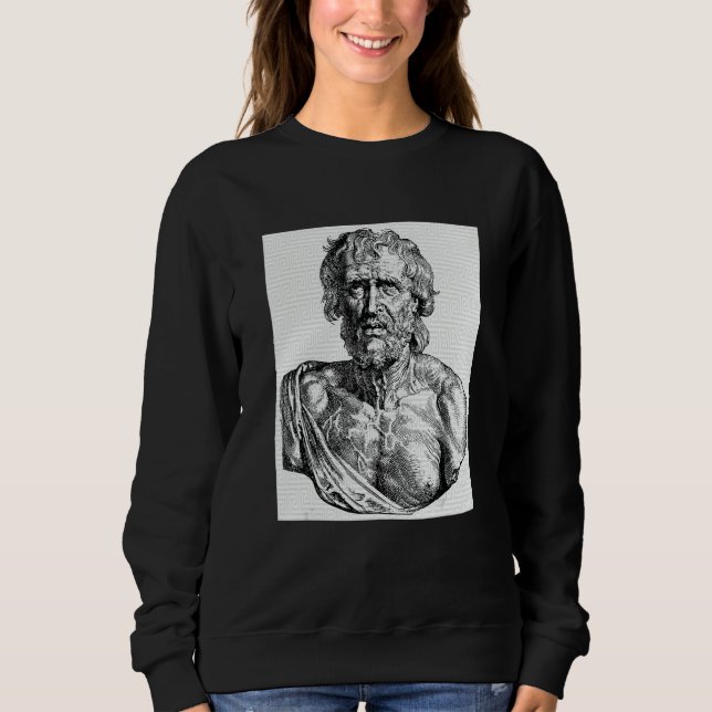 Moletom Seneca  Stoicism Roman Philosophy Ancient Rome His (Frente)