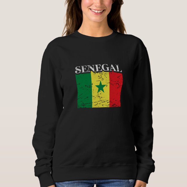Moletom Senegal African Pride and Heritage (Frente)
