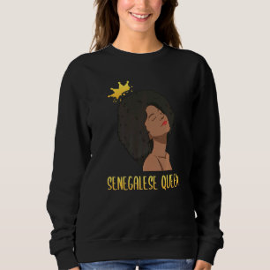 Moletom Senegal Senegalesa África Ocidental Orgulhosa Prin