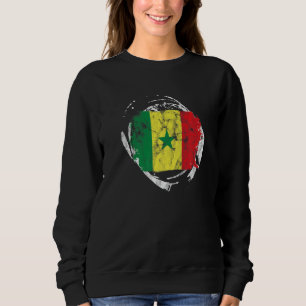 Moletom Senegal Senegaleses África Ocidental Orgulhoso Cor