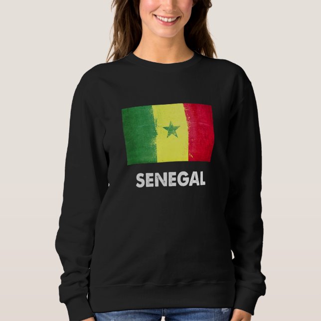 Moletom Senegal Sinalizador Senegal (Frente)
