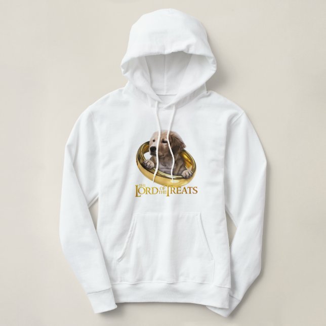 Moletom Senhor dos Tratamentos - Beige engraçado Labrador  (Frente do Design)