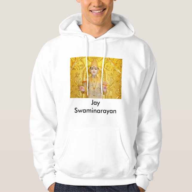 Moletom Senhor Swaminarayan T-shirt Camisola (Frente)