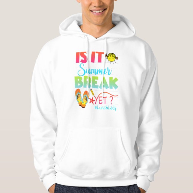 Moletom Senhora Almoçadora É O Fim De Verão Ainda No Dia P (Frente)