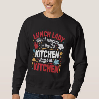 Moletom Senhora do almoço Lady Cook, trabalhadora da canti