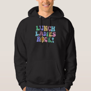 Moletom Senhoras de Almoço do Rock School Lunch Lady Squad
