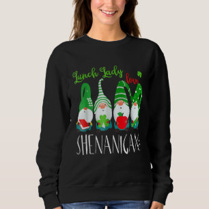 Moletom Senhoras do almoço engraçadas Amor Shenanigans Gno