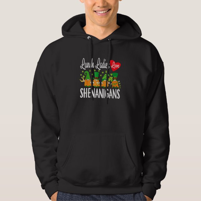 Moletom Senhoras do almoço engraçadas Amor Shenanigans Gno (Frente)