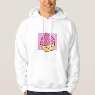 Moletom Senhoras mega Hoody do cupcake de Kawaii