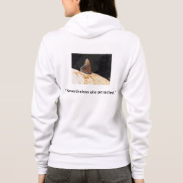 Moletom Senhoras No Entanto, Ela Persiste Zip Hoodie