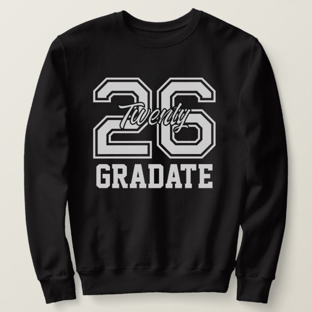 Moletom Senior 2026 Graduation sweatshirt - Class of 2026 (Frente do Design)