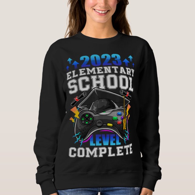 Moletom Senior Gamer 2023 Elementary School Level Complete (Frente)