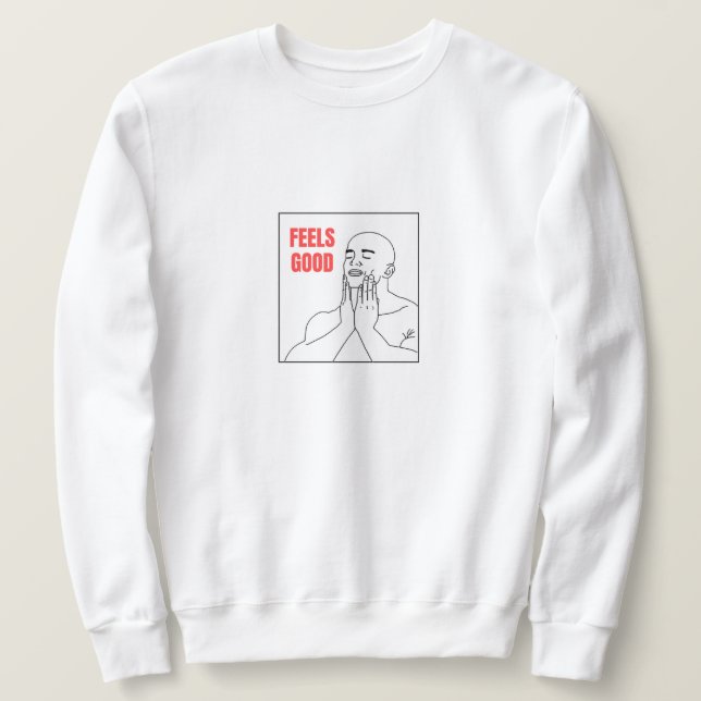 Moletom Sente-se bem (Frente do Design)