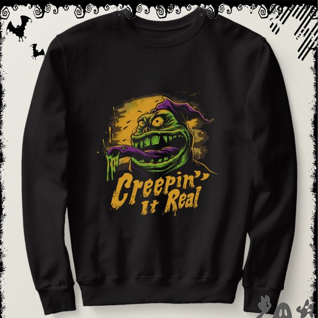 Moletom Ser Realmente Assustador  | ExDesigner | Halloween (Criador carregado)