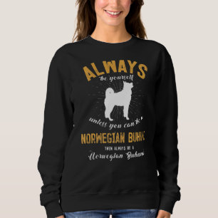 Moletom Ser Um Buhund Norueguês