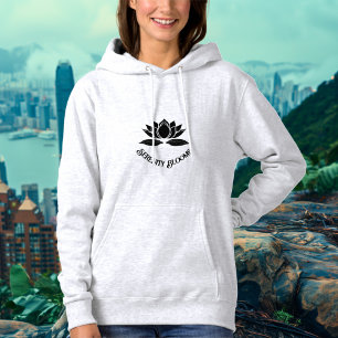 Moletom Serenity Blooms - Lotus Flower Design