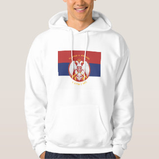 Moletom Sérvia Flag Hoodie Srpska Zastava