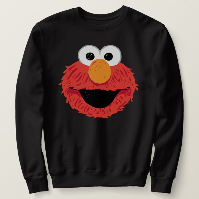 Moletom Sesame Street | Elmo Face (Frente do Design)