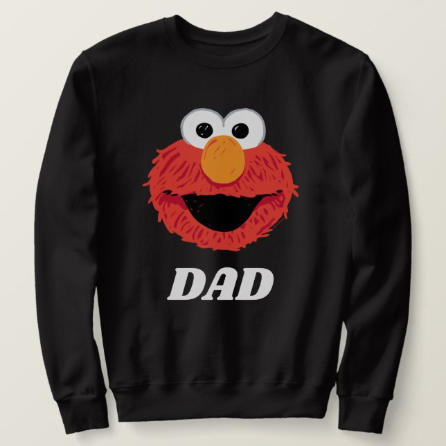 Moletom Sesame Street | Elmo Pai (Frente do Design)