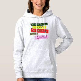 Moletom "Seu Caminho Para A Solução" Design. Comprar Agora