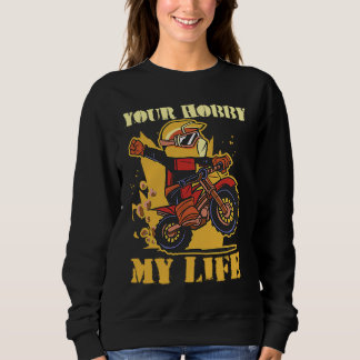 Moletom Seu Hobby Minha Vida Enduro Motocross