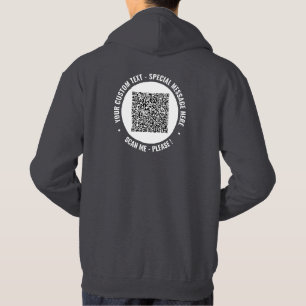 Moletom Seu Hodie de Texto Personalizado de Informações de