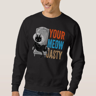 Moletom Seu Meow Jasty  Piadas de Gato Animal Pet