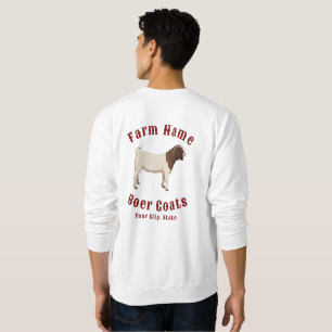 Moletom Seus Caprinos Boer da Fazenda