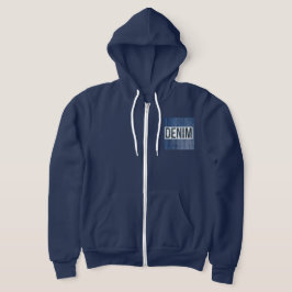 Moletom Sexo Cheio neutro Zip Hoodie