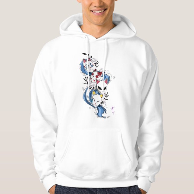 Moletom Shadow Slayer Mask Hoodie / T-Shirt – Dark Anime🔥 (Frente)