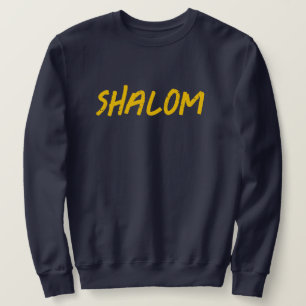 Moletom Shalom Bold Insulto, Inscrição Judaica