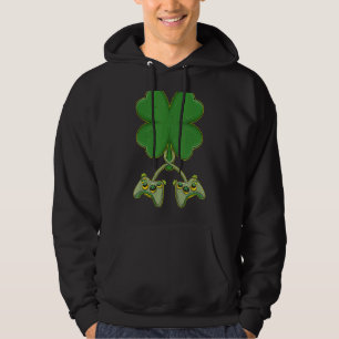 Moletom Shamrock Gamer Video Game Controller St Patricicks