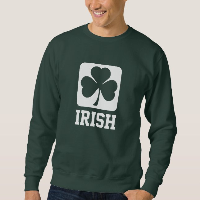 Moletom Shamrock irlandês (Frente)