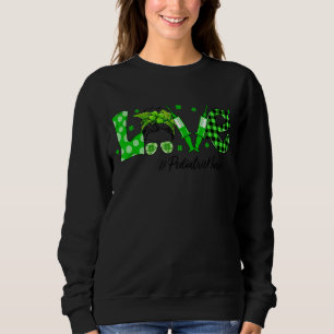 Moletom Shamrock Love PPediátrico Enfermeiro Mess Dia de S