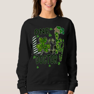 Moletom Shamrock One Lucky Doctor Dia de São Patrício