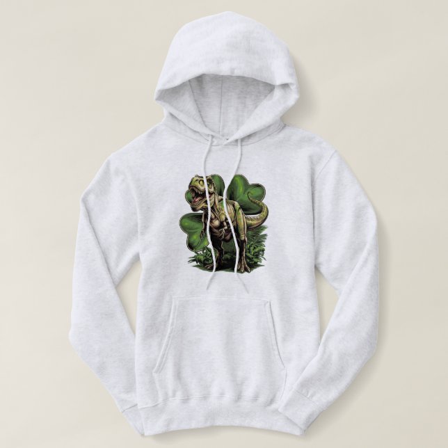 Moletom Shamrockosaurus Rex (Frente do Design)