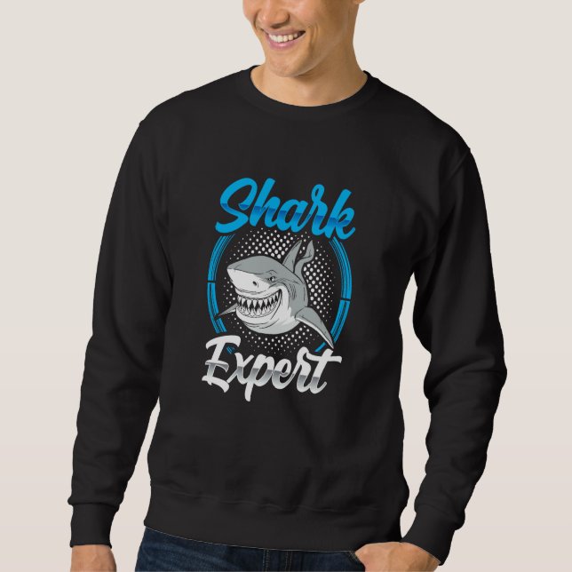 Moletom Shark Expert Sharks Animal Teeth (Frente)