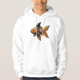 Moletom Shark-Fin Goldfish T-Shirt by Vin Zzep