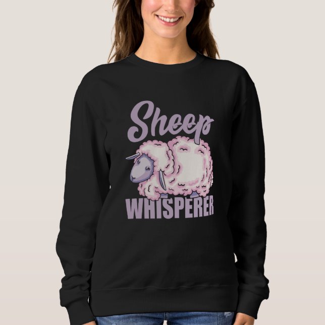 Moletom Sheep Whisperer Sheep Farmer Rancher Sheep  4 (Frente)
