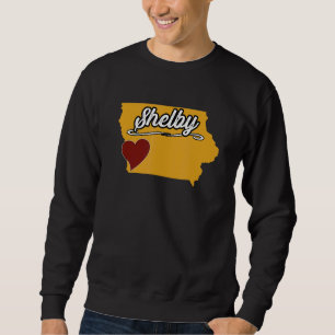 Moletom SHELBY IOWA IA EUA Lembrancinha Merch Fofa Cidad