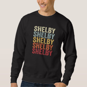 Moletom Shelby Michigan Shelby MI Retro Vintage Text
