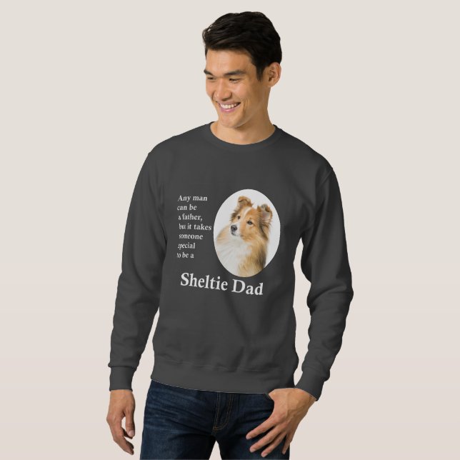 Moletom Sheltie Pai Sweatshirt (Frente Completa)