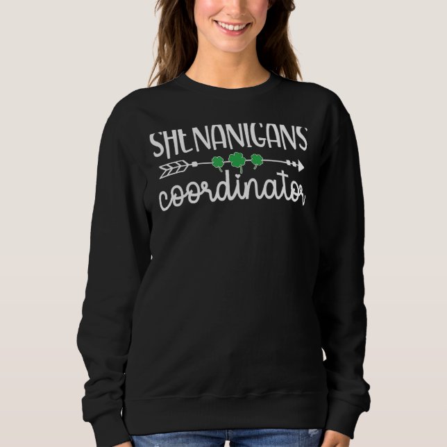 Moletom Shenanigans Coordenador Funny Professora Rua Patri (Frente)