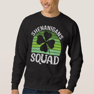 Moletom Shenanigans Squad Irish Funny Saint Patricks Day